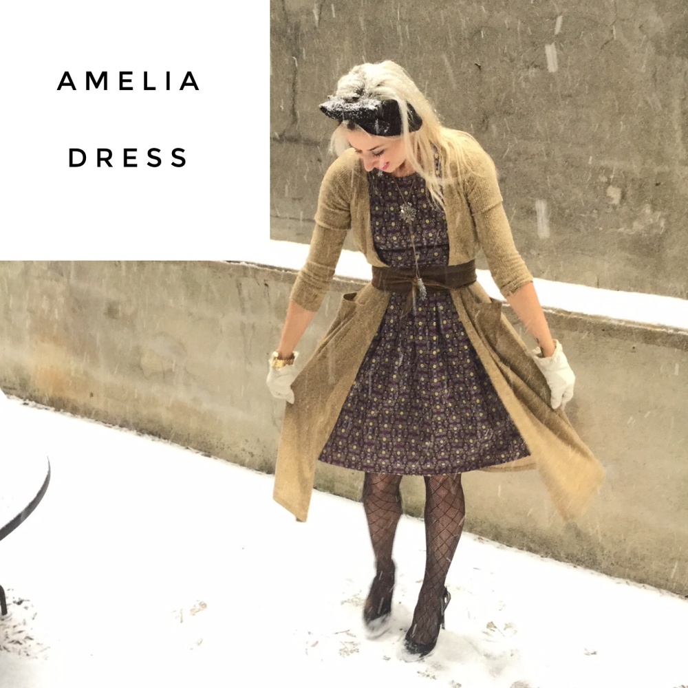 ⭐The Amelia Dress by LuLaRoe⭐ - Picture 6 of 9